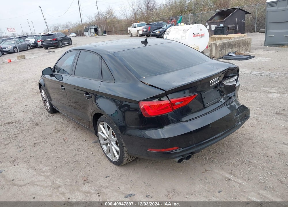 2016 AUDI A3 VIN: WAUA7GFF6G1065585