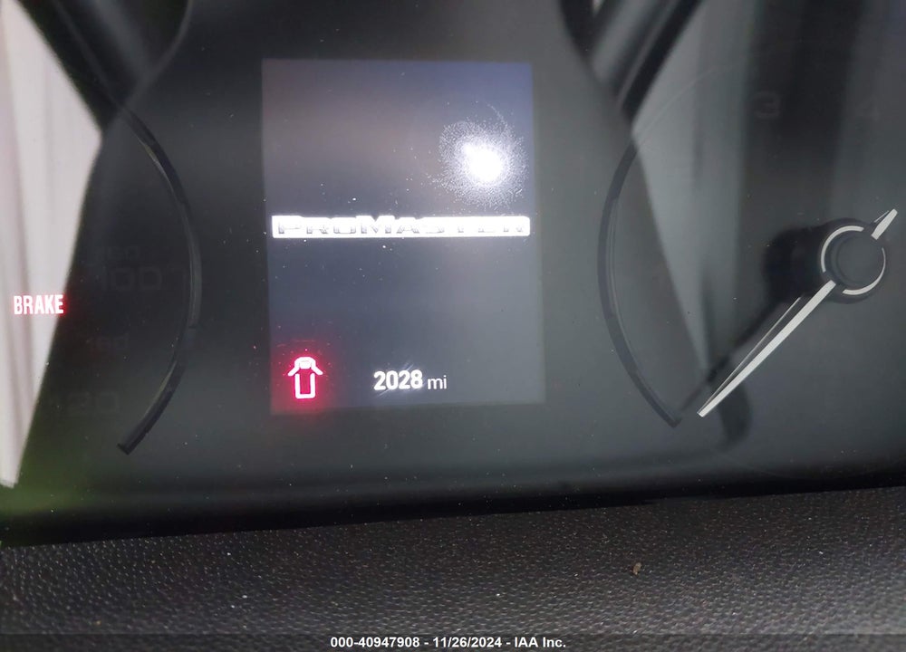 2023 RAM PROMASTER 1500 LOW ROOF 136 WB VIN: 3C6LRVAG7PE569304