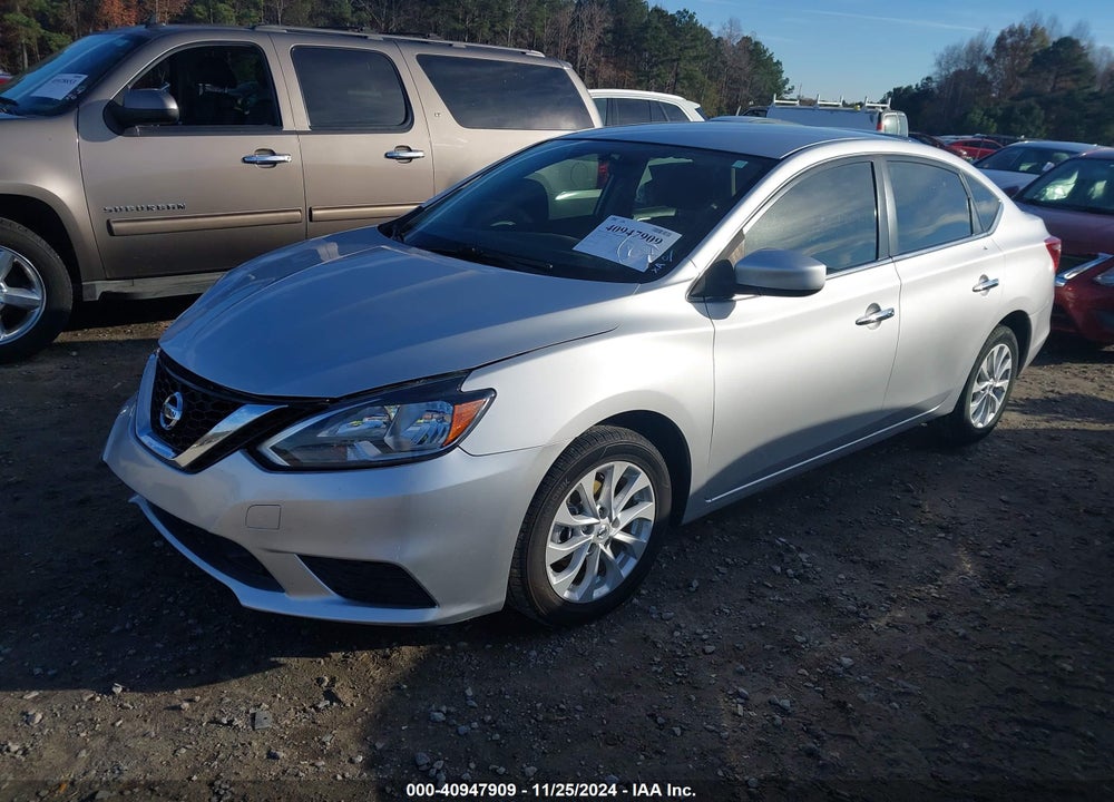 2019 NISSAN SENTRA SV VIN: 3N1AB7AP8KY317118
