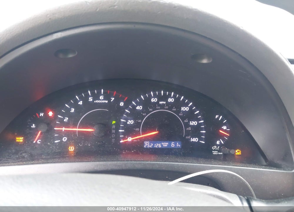 2010 TOYOTA CAMRY LE VIN: 4T1BF3EK2AU015530