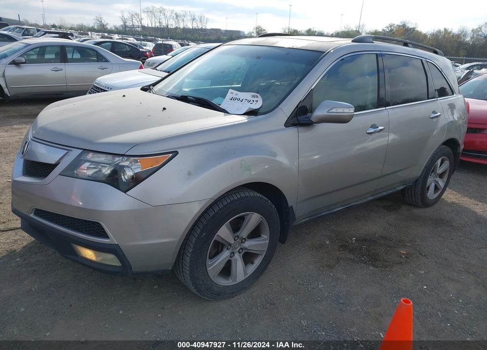 2012 ACURA MDX TECHNOLOGY PACKAGE VIN: 2HNYD2H33CH501122