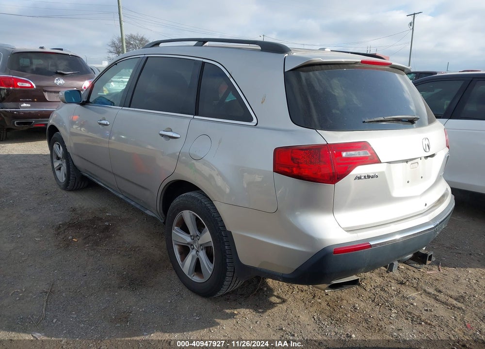 2012 ACURA MDX TECHNOLOGY PACKAGE VIN: 2HNYD2H33CH501122