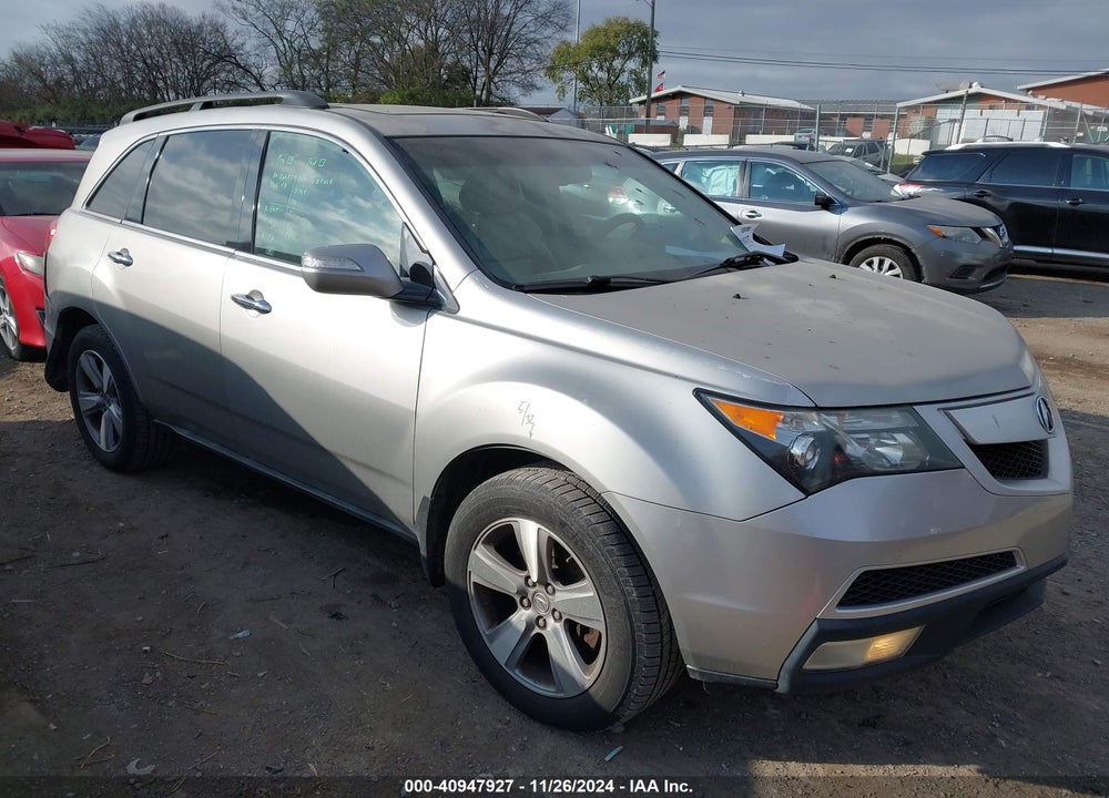 2012 ACURA MDX TECHNOLOGY PACKAGE VIN: 2HNYD2H33CH501122
