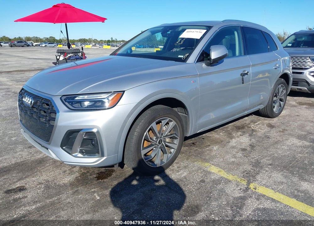 2022 AUDI Q5 PREMIUM PLUS 45 TFSI S LINE QUATTRO S TRONIC VIN: WA1EAAFYXN2124112