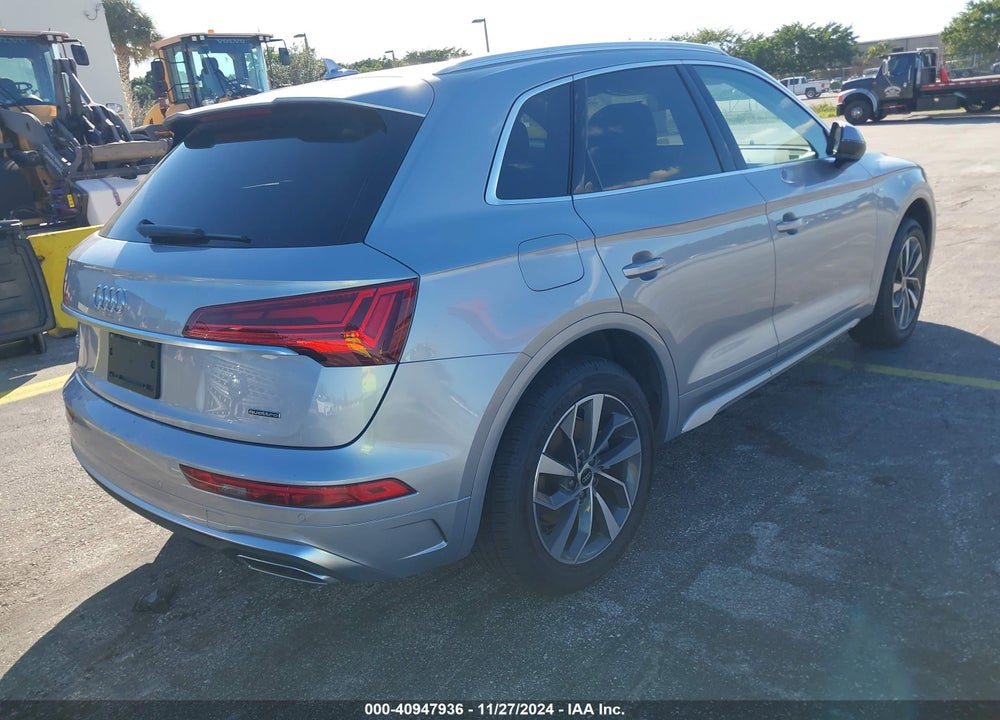2022 AUDI Q5 PREMIUM PLUS 45 TFSI S LINE QUATTRO S TRONIC VIN: WA1EAAFYXN2124112