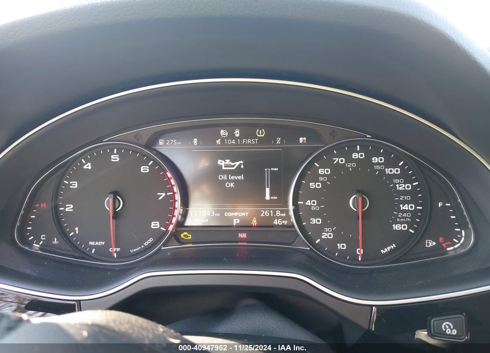 2017 AUDI Q7 3.0T PREMIUM VIN: WA1LAAF75HD013510