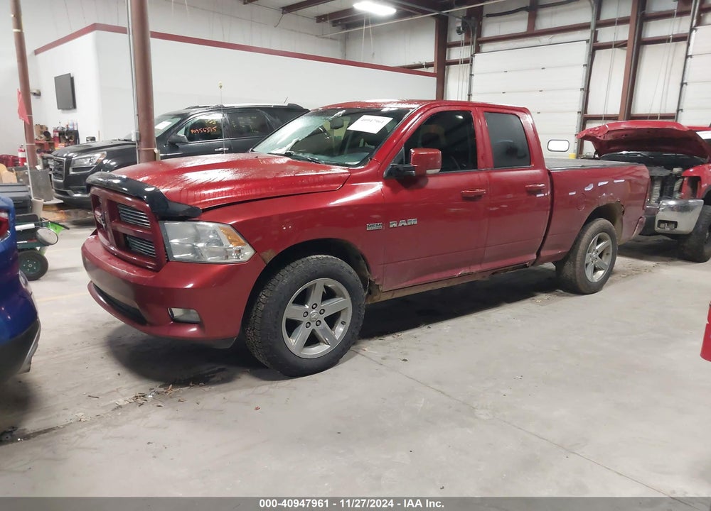 2010 DODGE RAM 1500 SLT/SPORT/TRX VIN: 1D7RV1GTXAS221809