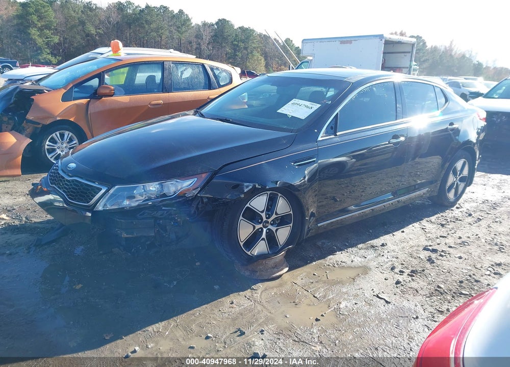 2012 KIA OPTIMA HYBRID EX VIN: KNAGM4AD0C5033144