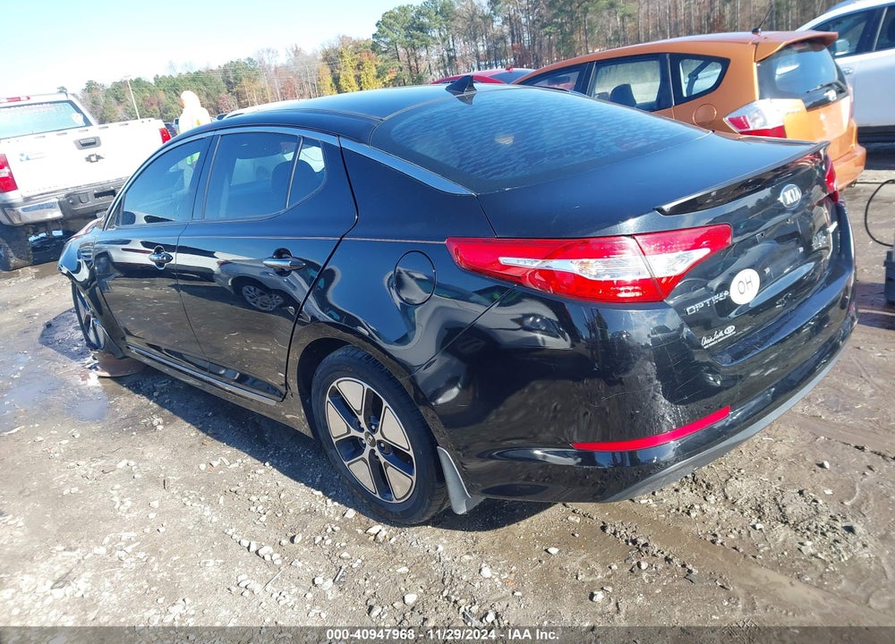 2012 KIA OPTIMA HYBRID EX VIN: KNAGM4AD0C5033144