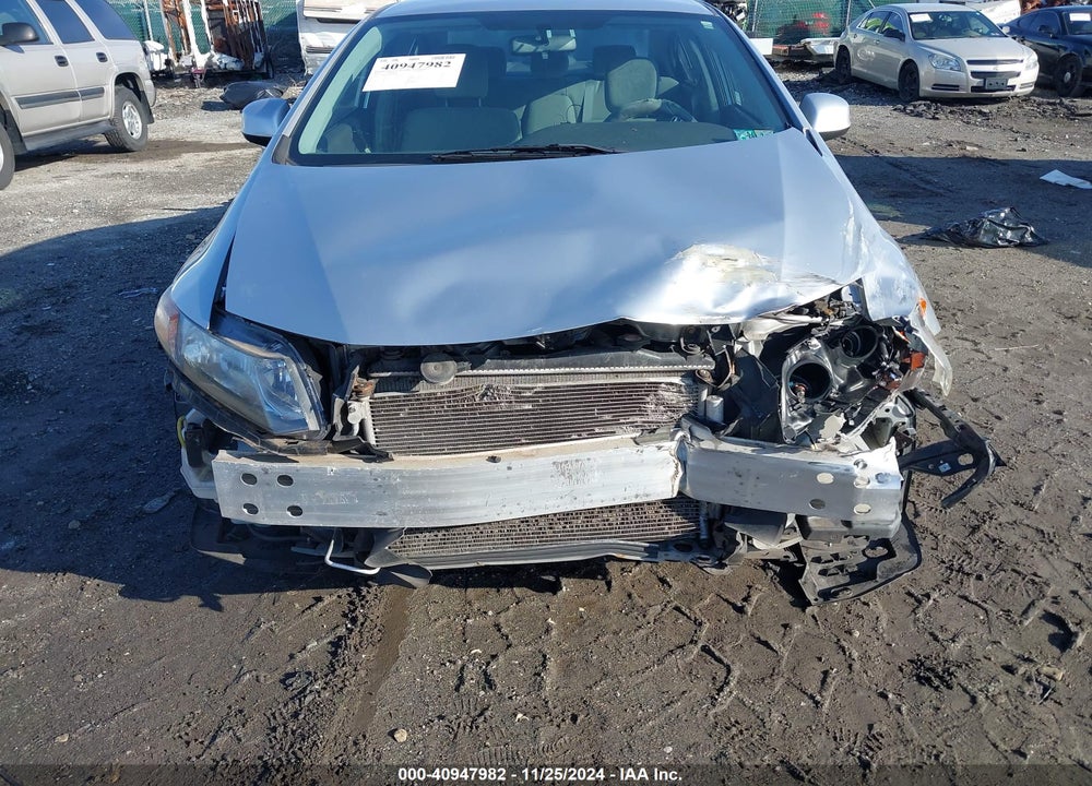 2012 HONDA CIVIC LX VIN: 19XFB2F59CE020956