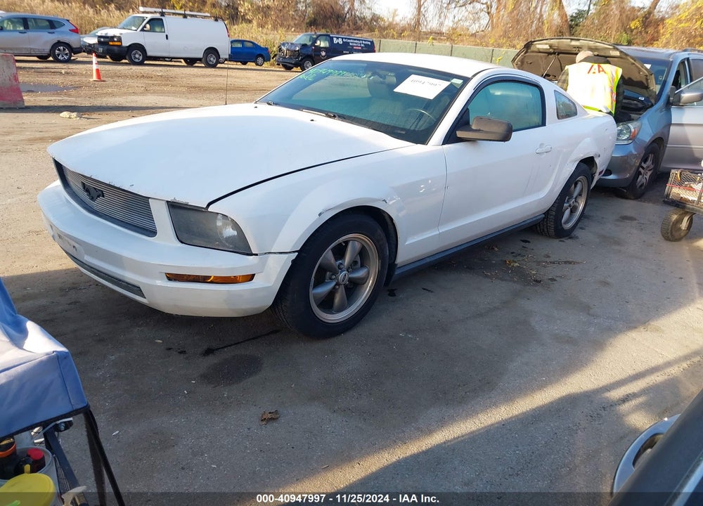 2006 FORD MUSTANG V6 VIN: 1ZVFT80N665178600