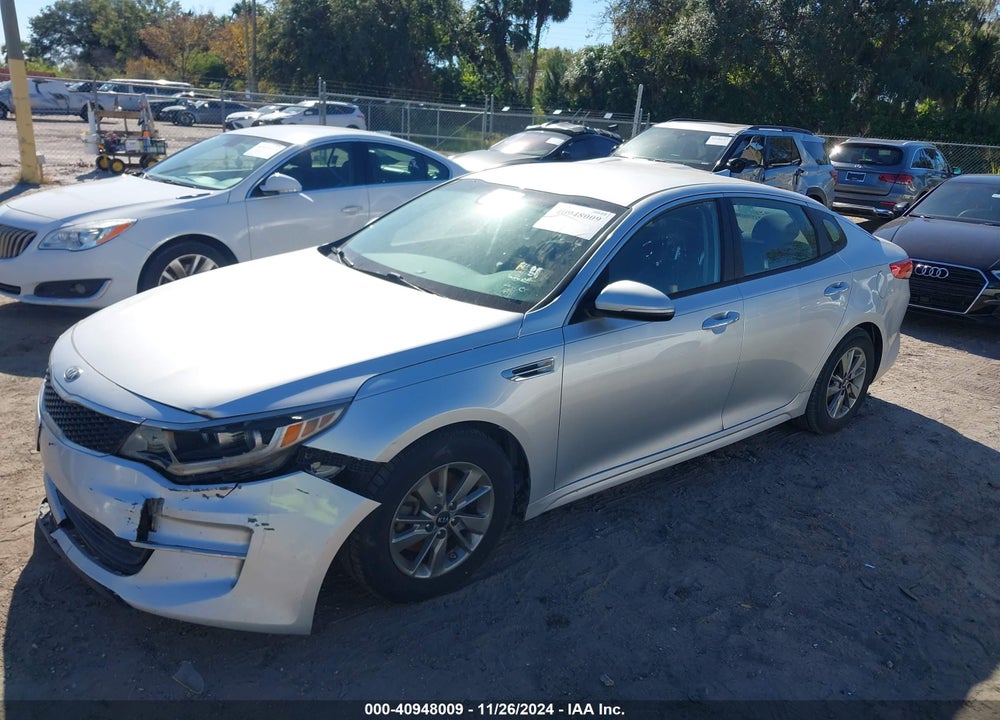 2016 KIA OPTIMA VIN: 5XXGT4L11GG006433