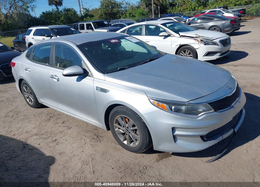 2016 KIA OPTIMA VIN: 5XXGT4L11GG006433