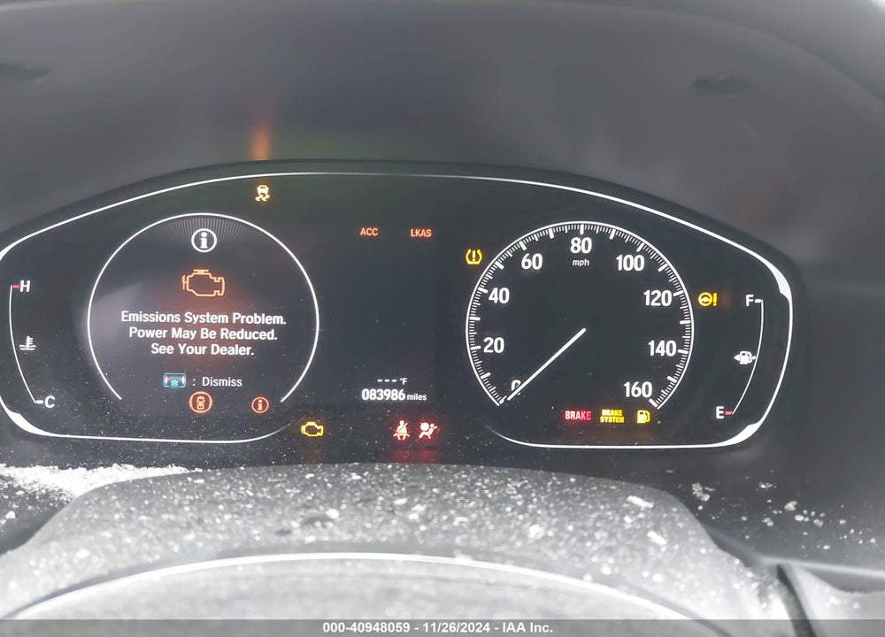 2020 HONDA ACCORD VIN: 1HGCV1F12LA049298