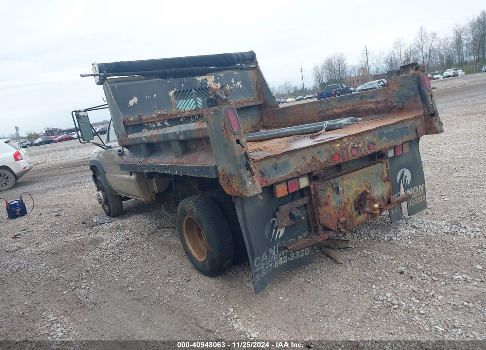 2004 GMC SIERRA 3500 CHASSIS WORK TRUCK VIN: 1GDJK34U54E222468