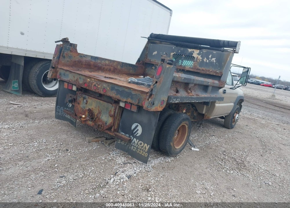 2004 GMC SIERRA 3500 CHASSIS WORK TRUCK VIN: 1GDJK34U54E222468