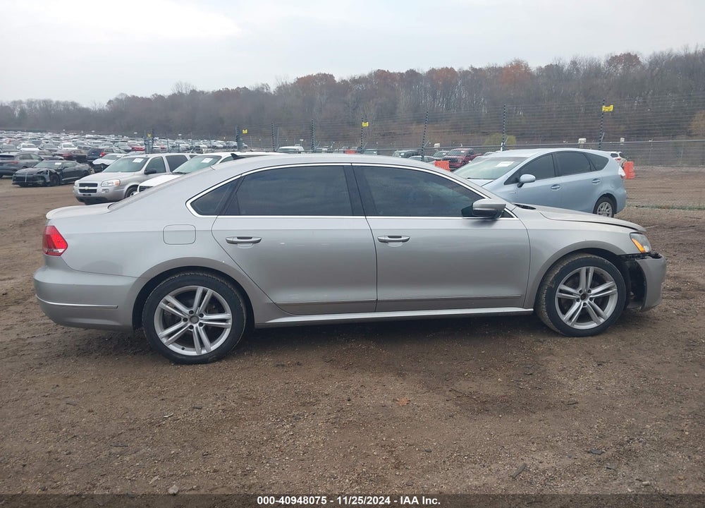 2013 VOLKSWAGEN PASSAT 2.0L TDI SEL PREMIUM VIN: 1VWCN7A36DC052699