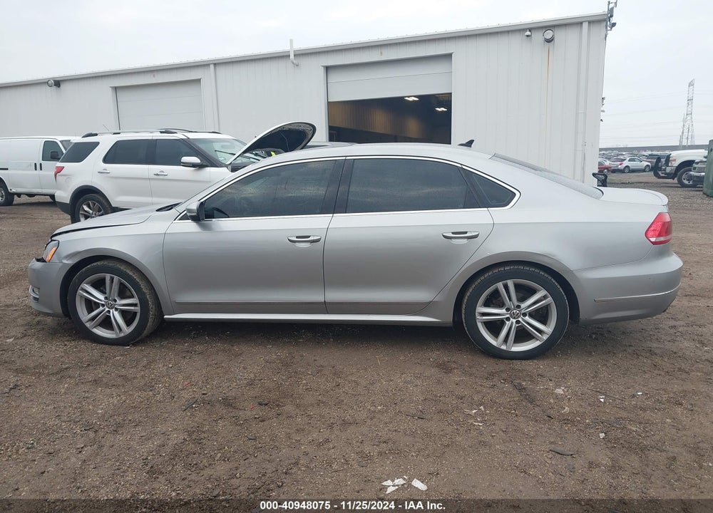 2013 VOLKSWAGEN PASSAT 2.0L TDI SEL PREMIUM VIN: 1VWCN7A36DC052699
