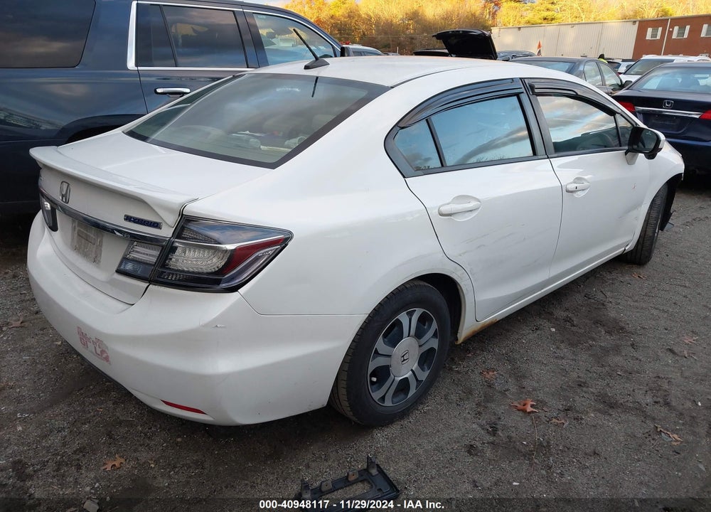 2014 HONDA CIVIC HYBRID VIN: 19XFB4F30EE001242