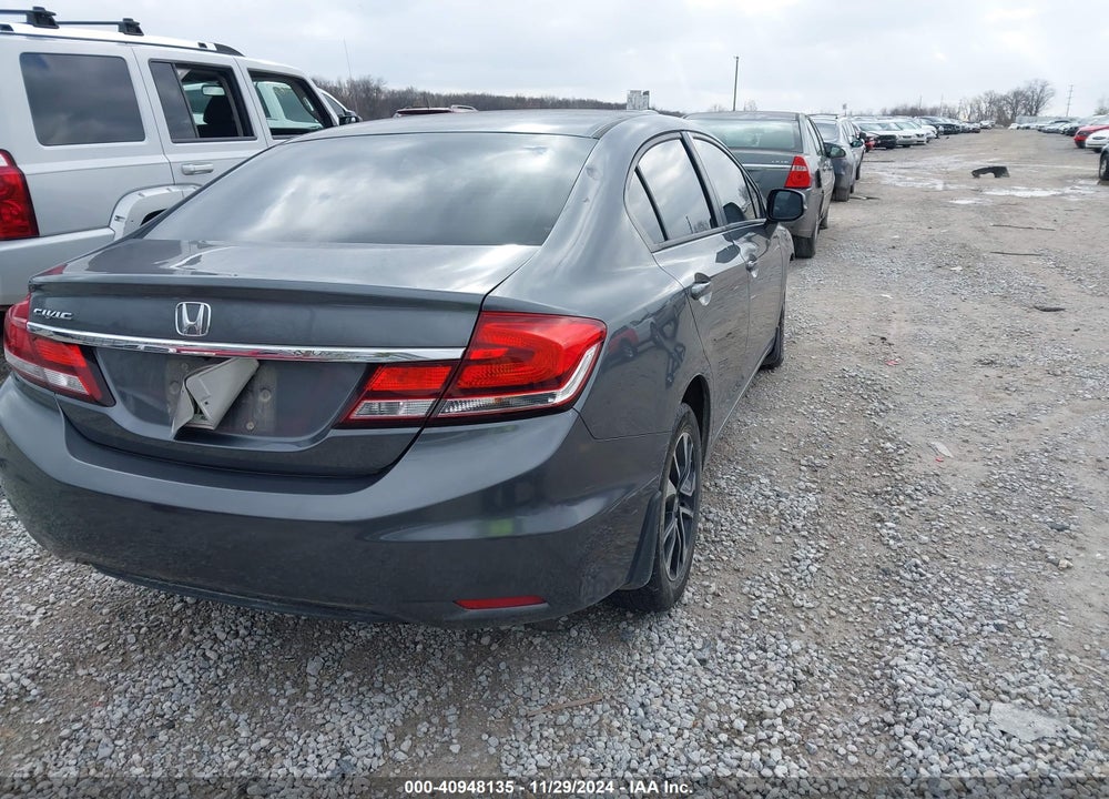 2013 HONDA CIVIC EX VIN: 19XFB2F85DE216016