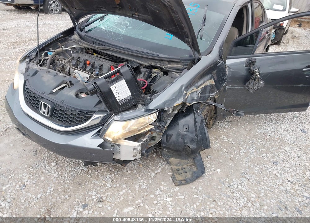 2013 HONDA CIVIC EX VIN: 19XFB2F85DE216016