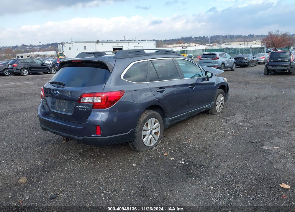 2016 SUBARU OUTBACK 2.5I PREMIUM VIN: 4S4BSACC0G3287665