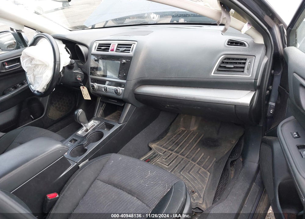 2016 SUBARU OUTBACK 2.5I PREMIUM VIN: 4S4BSACC0G3287665