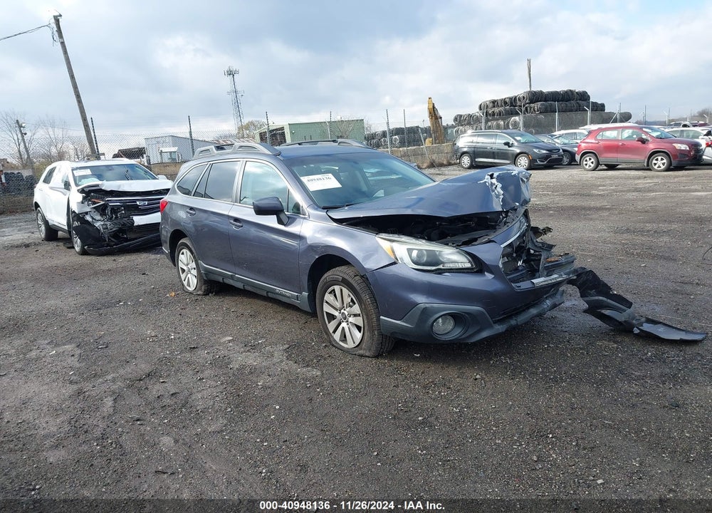 2016 SUBARU OUTBACK 2.5I PREMIUM VIN: 4S4BSACC0G3287665