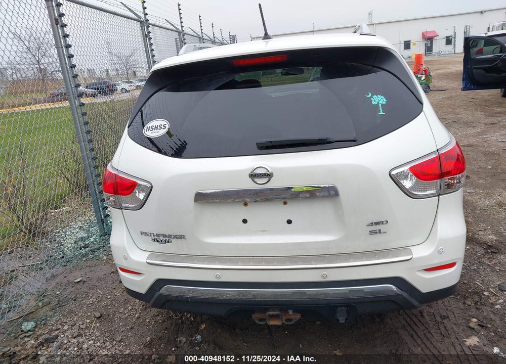 2015 NISSAN PATHFINDER SL VIN: 5N1AR2MMXFC608873