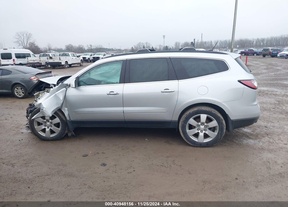 2014 CHEVROLET TRAVERSE LTZ VIN: 1GNKVJKDXEJ214809
