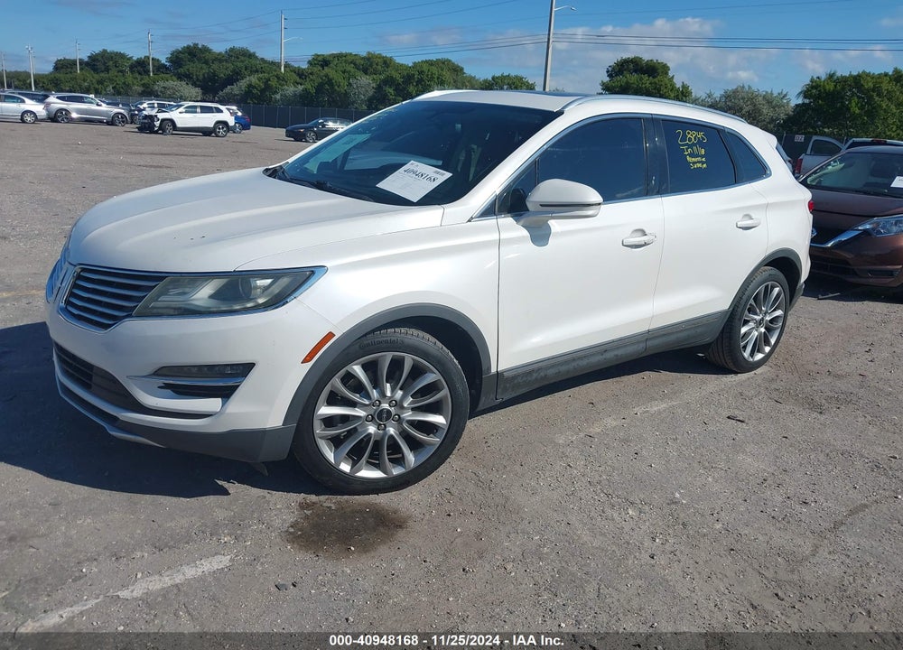 2015 LINCOLN MKC VIN: 5LMCJ1A95FUJ00683