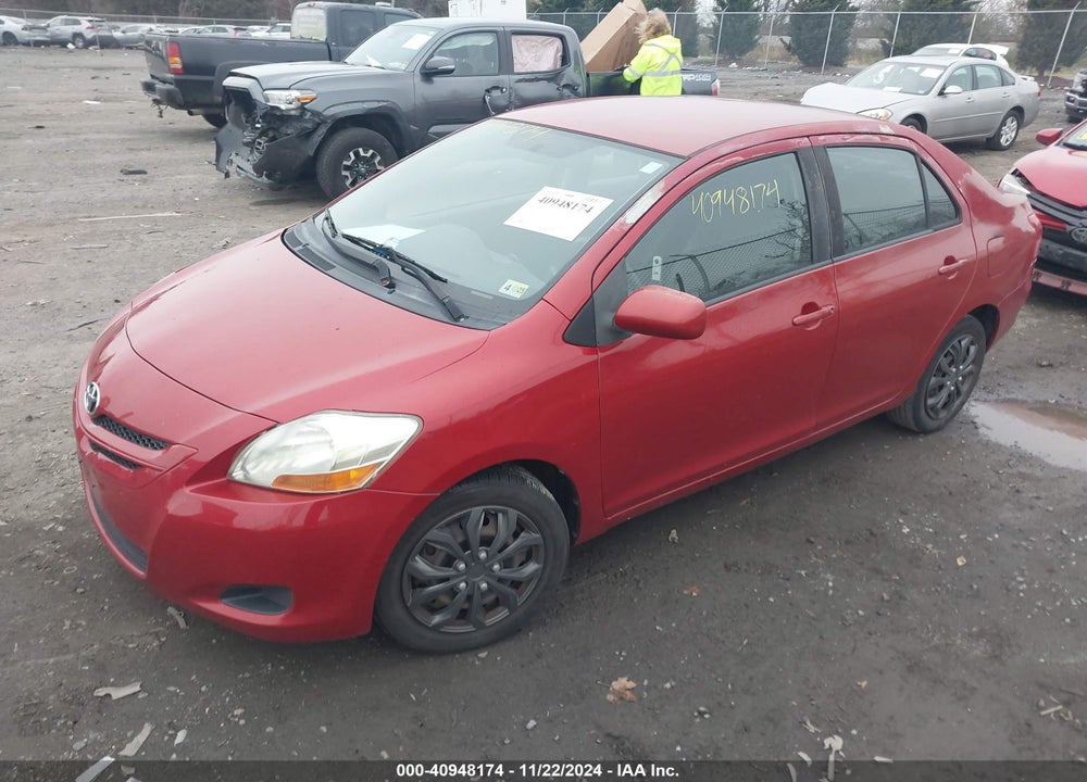 2008 TOYOTA YARIS VIN: JTDBT903884037767