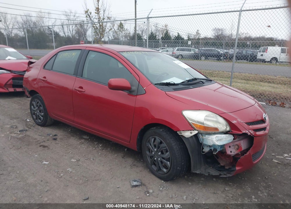 2008 TOYOTA YARIS VIN: JTDBT903884037767