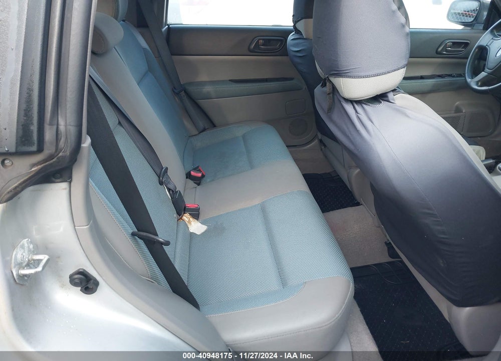 2005 SUBARU FORESTER 2.5X VIN: JF1SG63675H743583