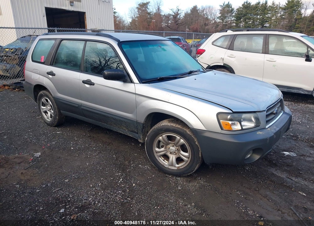 2005 SUBARU FORESTER 2.5X VIN: JF1SG63675H743583