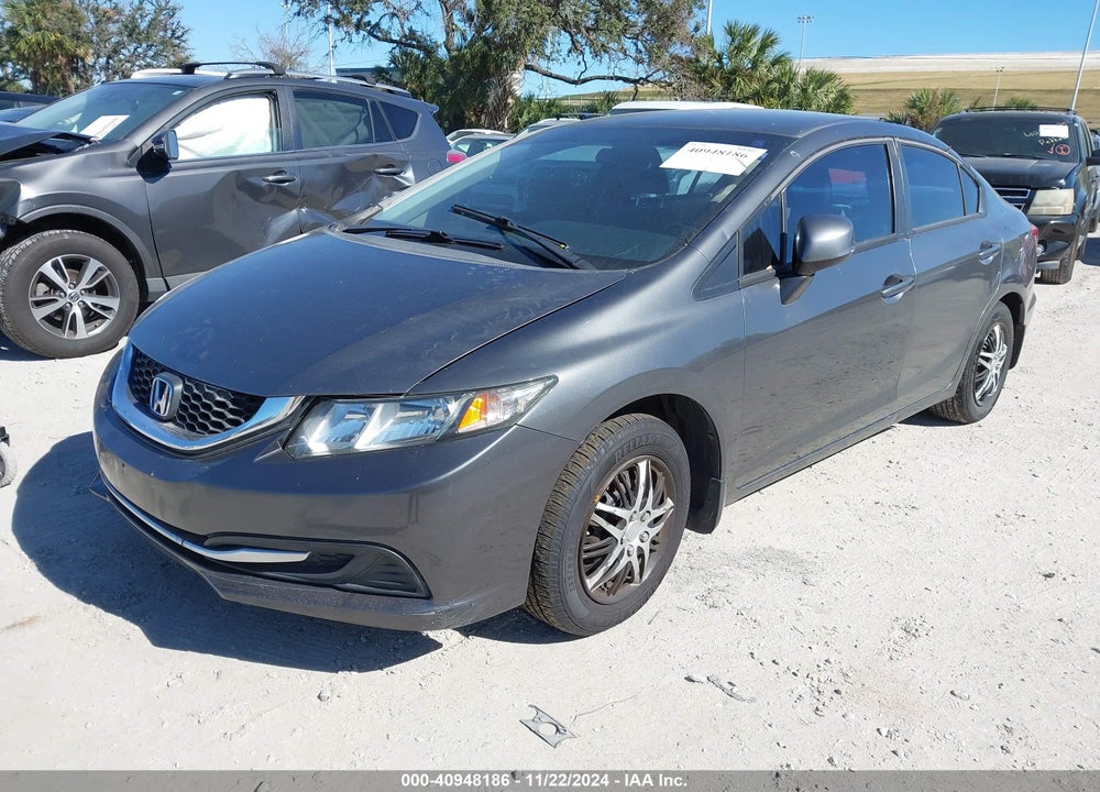 2013 HONDA CIVIC LX VIN: 2HGFB2F54DH573862