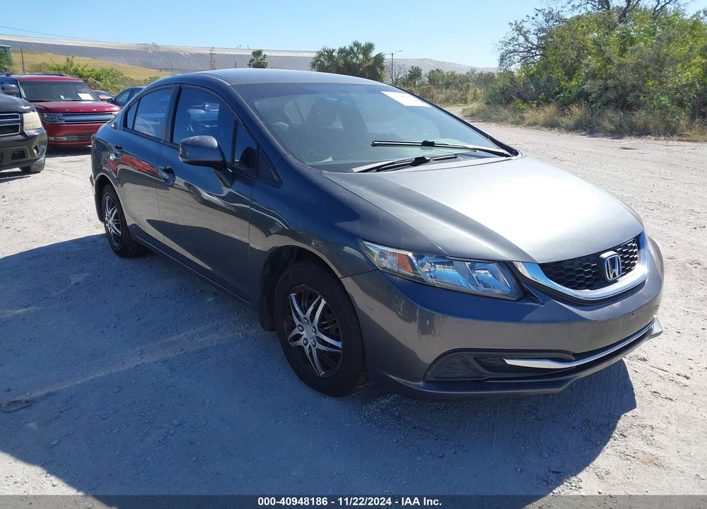 2013 HONDA CIVIC LX VIN: 2HGFB2F54DH573862