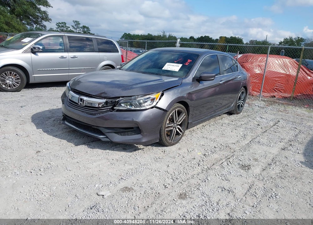 2017 HONDA ACCORD SPORT SE VIN: 1HGCR2F12HA278100