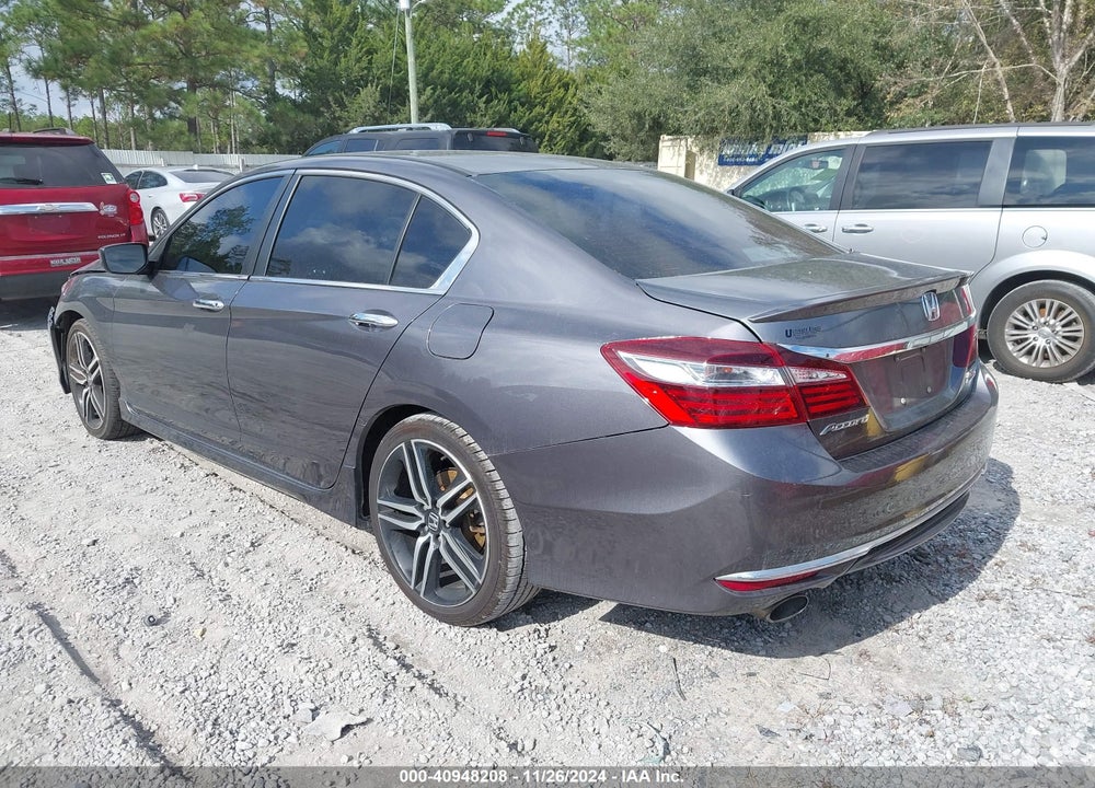 2017 HONDA ACCORD SPORT SE VIN: 1HGCR2F12HA278100