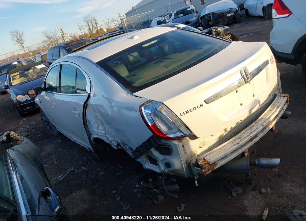 2009 LINCOLN MKS VIN: 1LNHM94R59G622727