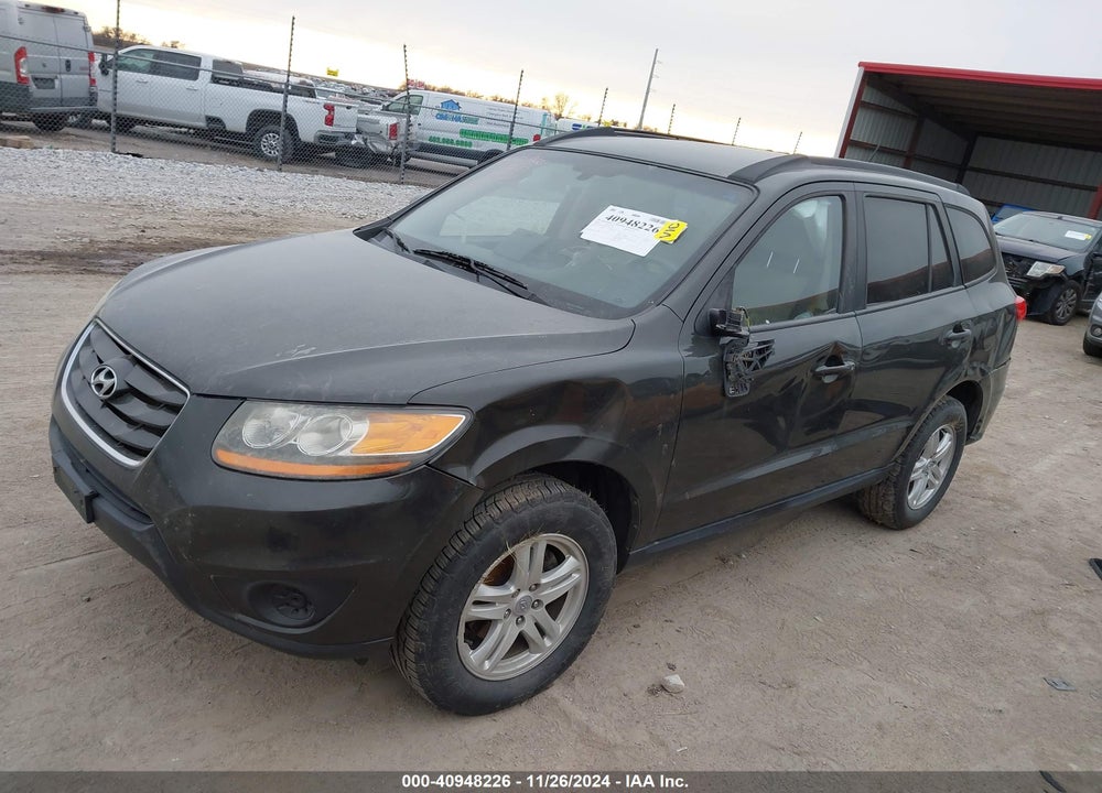 2010 HYUNDAI SANTA FE GLS VIN: 5NMSGDAB7AH413711