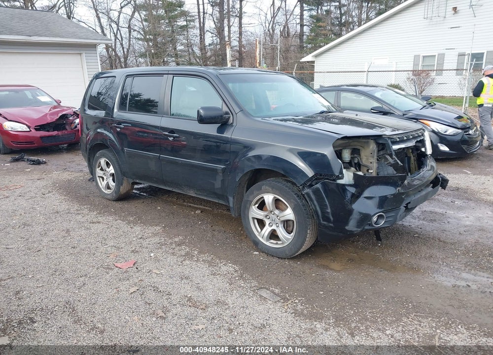 2013 HONDA PILOT EX-L VIN: 5FNYF4H69DB002001