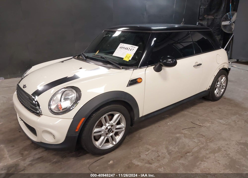2012 MINI COOPER VIN: WMWSU3C5XCT264932