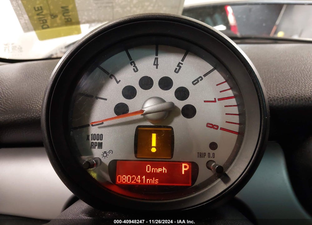2012 MINI COOPER VIN: WMWSU3C5XCT264932