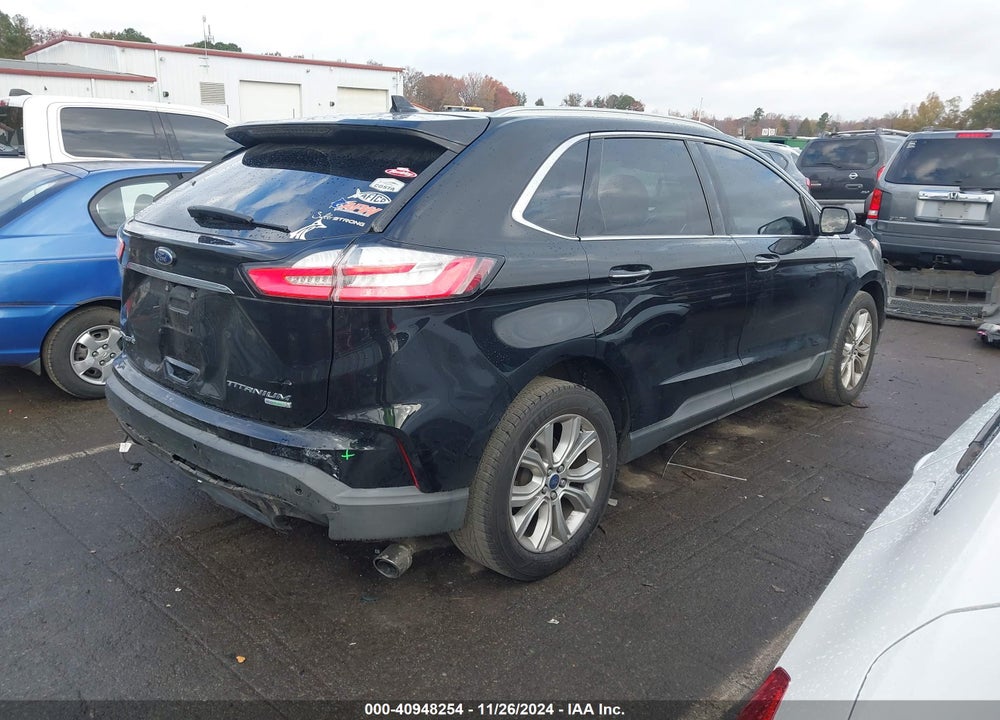 2019 FORD EDGE TITANIUM VIN: 2FMPK3K98KBC49522