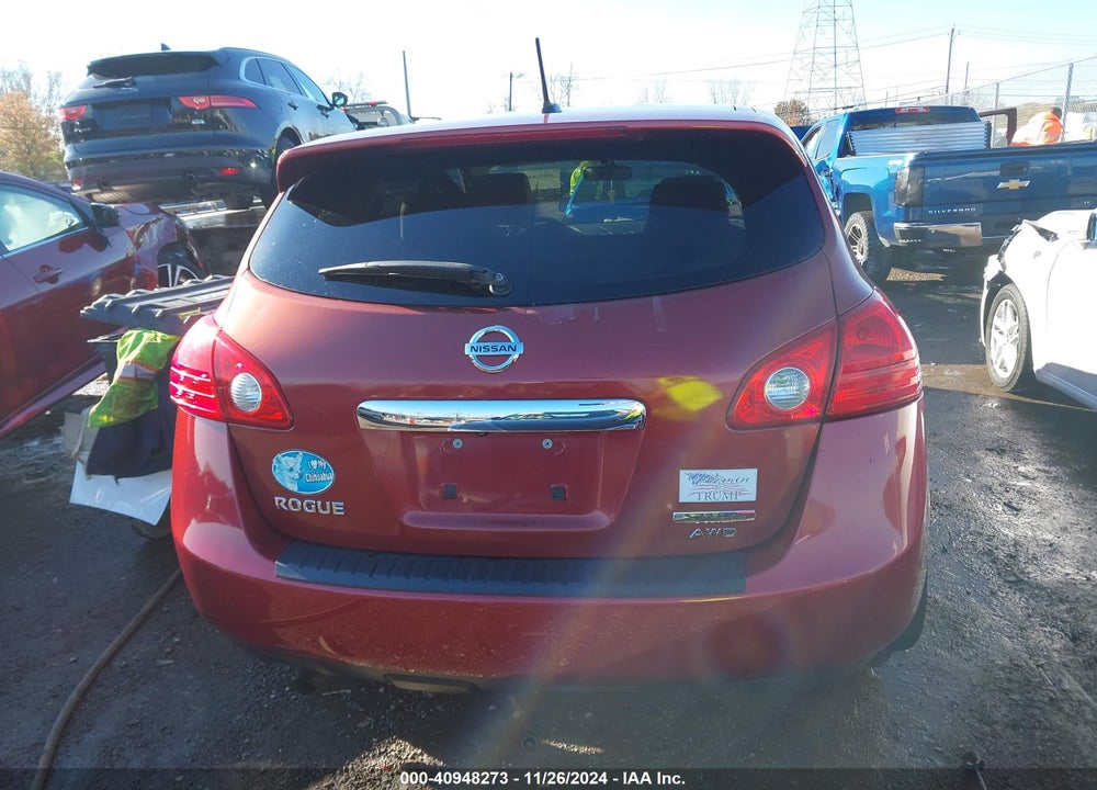 2013 NISSAN ROGUE S VIN: JN8AS5MV5DW662374