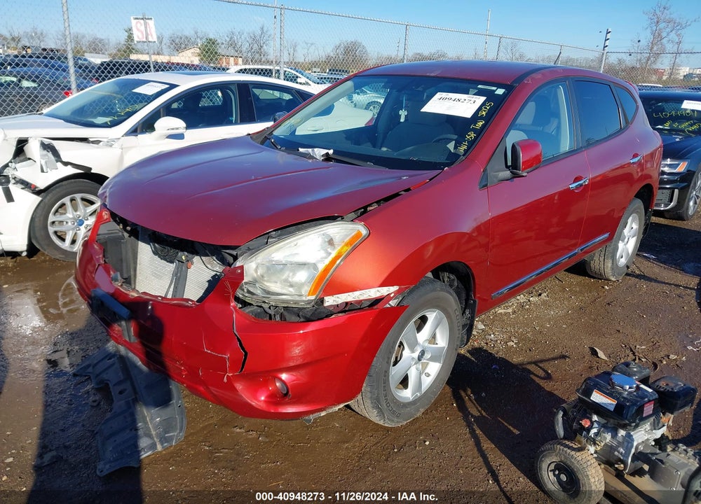 2013 NISSAN ROGUE S VIN: JN8AS5MV5DW662374