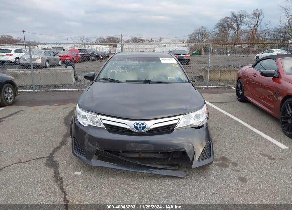 2014 TOYOTA CAMRY HYBRID LE VIN: 4T1BD1FK5EU112588