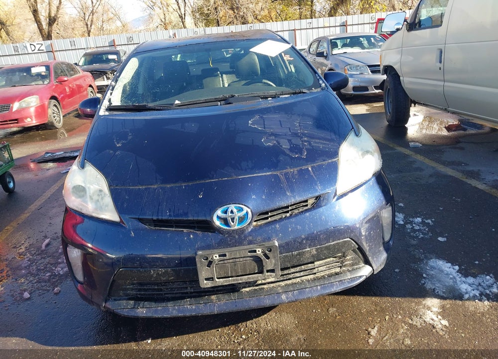 2013 TOYOTA PRIUS TWO VIN: JTDKN3DUXD1635252