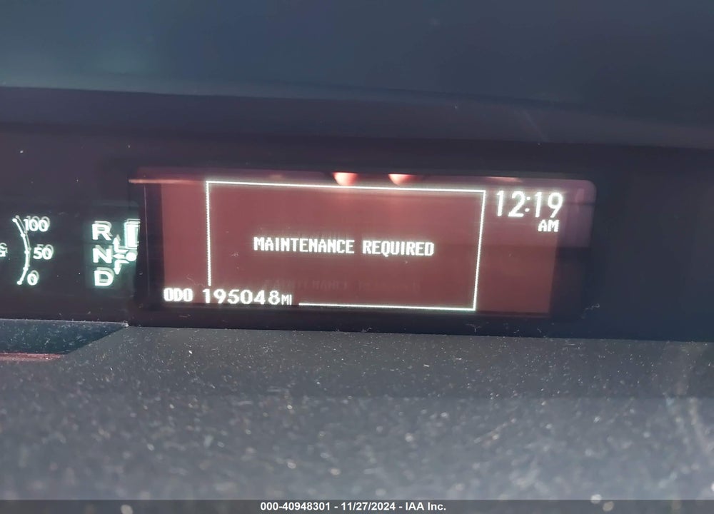 2013 TOYOTA PRIUS TWO VIN: JTDKN3DUXD1635252
